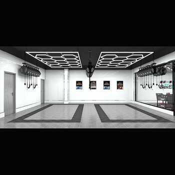 VenCore - ModuShine - Διακοσμητικό LED Φωτιστικό Πάνελ Οροφής Πολυγωνικού Σχεδιασμού με Εσωτερικά Μοτίβα - 576W 110-240V - Μ478.0 x Π302.5 x Υ2cm - Ψυχρό Λευκό 6500K