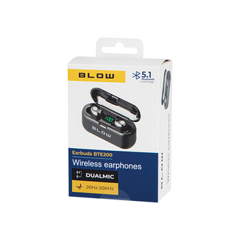 DM-32-818 . Ακουστικά BLOW Earbuds BTE200 μαύρα