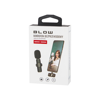 DM-33-071 . Ασύρματο μικρόφωνο πέτου USB-C Blow