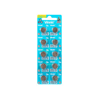 DM-8755 . Μπαταρίες AG12 L1142 Vinnic (10 τμχ)