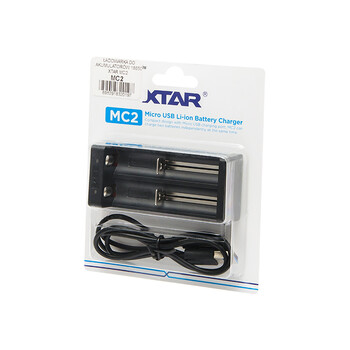 XTRMC2 . Φορτιστής 18650 2 θέσεων XTAR MC2
