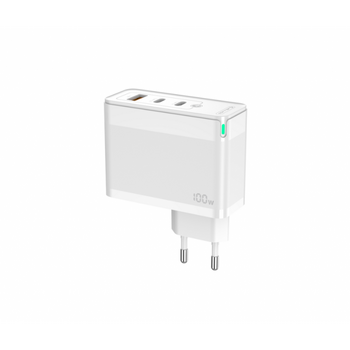 jager ΦΟΡΤΙΣΤΗΣ 100W FAST CHARGER - 1 ΘΥΡA USB - 2 ΘΥΡΕΣ TYPE C  (C118-4112)