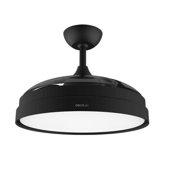 Ανεμιστήρας Οροφής με Φως 40 W EnergySilence Aero 4280 Invisible Black Cecotec CEC-05993
