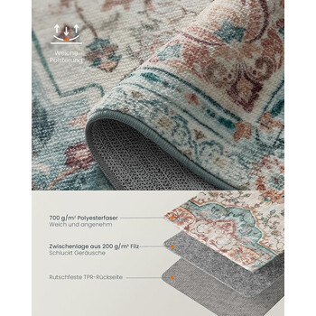 Χαλί Vintage 120x170cm SONGMICS TAR031Q01 -