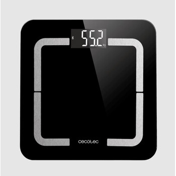Ηλεκτρονική Ζυγαριά Μπάνιου Μαύρο Surface Precision Smart Healthy Cecotec CEC-04742
