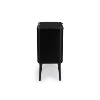 Κάδος Απορριμμάτων Push Bin 36L 48 x 38 x 54,5 cm - Ματ Μαύρο 8720604888041  Umuzi Cleaning