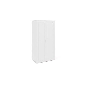 Δίφυλλη Ντουλάπα Marius 80 x 48 x 167 cm Λευκό 30130344+30130345 Idomya