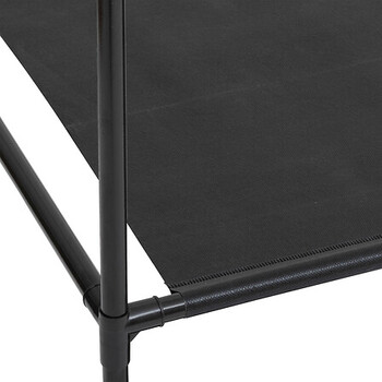 Κρεμάστρα Ρούχων με Ράφια 86 x 44 x 160 cm Μαύρο 205587 5Five Simply Smart