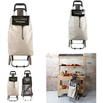 Καρότσι Αγορών Bistro 50L 35,5 x 94,5 x 32,5 cm  Μπεζ SH1520-Taupe Entre Temps