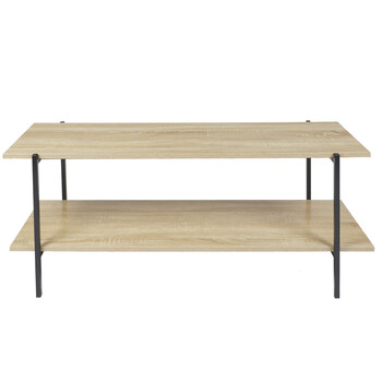 Έπιπλο Τηλεόρασης από Ξύλο & Μέταλλο 115 x 45 x 35 cm HD0183 Home Deco Factory