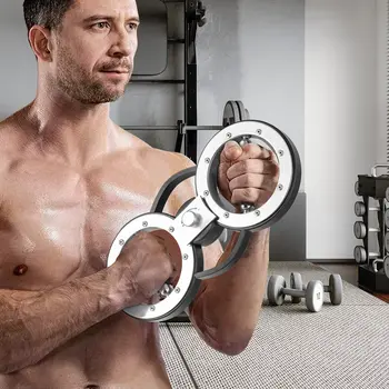 Burn Machine 5,4 kg για Προπόνηση Χεριών με Ρυθμιζόμενη Αντίσταση 37 x 16,5 x 5 cm SP38412 Costway