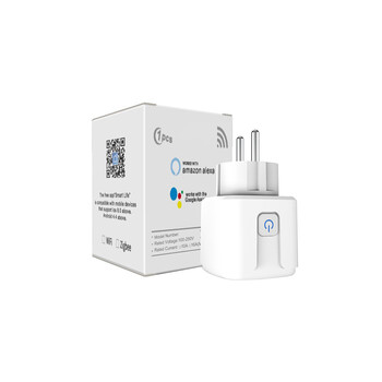 Πρίζα Smart WiFi με Χρονοδιακόπτη 16A – Συμβατή με Alexa & Google Assistant 5907451341841 Verk Group