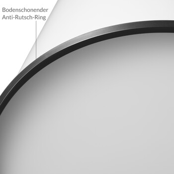 Monzana Λευκός Αισθητήρας Κάδου Απορριμμάτων 50L από Ανοξείδωτο Ατσάλι 109763