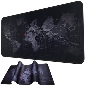 Gaming Mousepad XXL με Εκτύπωση Χάρτη Κόσμου – 90x40cm 5907451330142 Verk Group