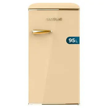 Ρετρό Μίνι Ψυγείο 95L με Κατάψυξη Icebox & Ρυθμιζόμενη Θερμοκρασία Μπεζ CEC-00259 Cecotec