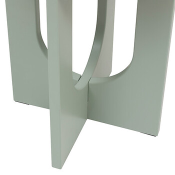 Atmosphera Τραπεζάκι Σαλονιού Bloom – Ø40 εκ., Patina Green 206046D