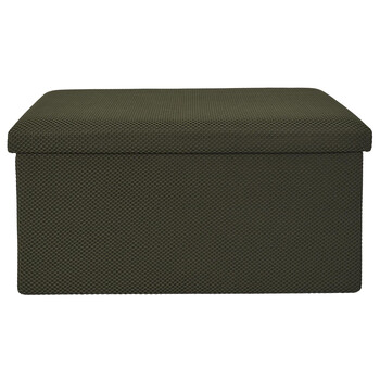 Home Deco Factory Πτυσσόμενος Αποθηκευτικός Κύβος ATOME Kaki 77 x 38 x 38 HD0470