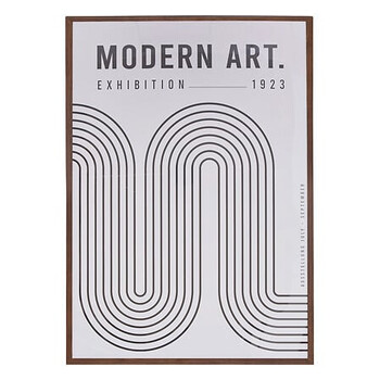 Atmosphera Πίνακας Poster Frame Art ADEM 50x70 εκ. – Συλλογή Sky Lounge 206459A