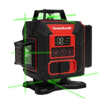 Multistore Επίπεδο laser επιπέδου πράσινο σταυροειδές laser 360° 4D 16 γραμμών H-047
