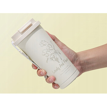 Verk Group Θερμικό Κύπελλο 530 ml με Καλαμάκι και Ατσάλινη Λαβή, Θερμός για Κρύα και Ζεστά Ποτά με Τυχαία Επιλογή Χρωμάτων 5907451373989