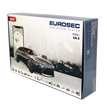 Eurosec Δορυφορικός Canbus Συναγερμός με Εφαρμογή στο Smartphone s-gn8-Ensc