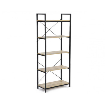 Μεταλλική Βιβλιοθήκη με 5 Ράφια 60 x 30 x 170 cm Idomya 30080263