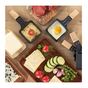 Ηλεκτρική Ψησταριά Raclette 1200 W Cecotec Grill 8400 Wood MixGrill CEC-03100