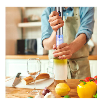 Ηλεκτρικό Ανοιχτήρι Κρασιού - Τιρμπουσόν με Κόπτη 5 W SILVER-LUX Gridinlux 050090 Ηλεκτρικό Ανοιχτήρι Κρασιού - Τιρμπουσόν με Κόπτη 5 W SILVER-LUX Gridinlux 050090