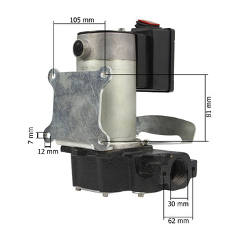 Αντλία Αναρρόφησης Λαδιού 12-24 V 1 BJC M66905