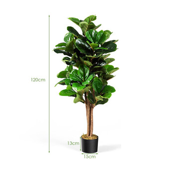 Τεχνητό Φυτό Συκιά 120 cm Costway HW66027