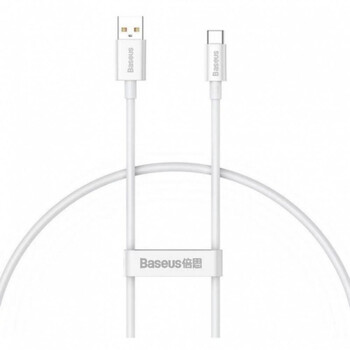 Baseus Cable USB do USB-C Superior 100W 0.25m (white) (P10320102214-00) (BASP10320102214-00)
