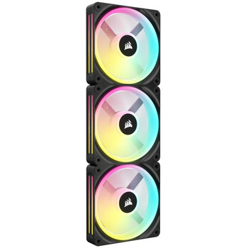 Corsair QX RGB Series iCUE LINK QX120 RGB 120mm Magnetic Dome RGB Fan Triple Fan Kit (CO-9051002-WW) (CORCO-9051002-WW)