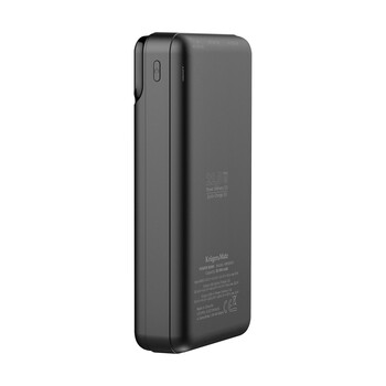 KM0906.1 . PowerBank 20000mAh Li-pol με λειτουργία QC και PD Kruger&Matz