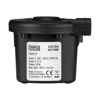 TSA9101 . Ηλεκτρική τρόμπα για φούσκωμα - ξεφούσκωμα 12V & 230V Teesa