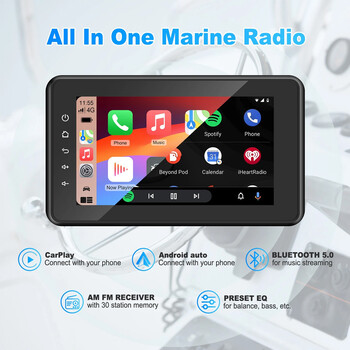 Πηγή Ήχου Marine - CARMEDIA CMMA 20 PRO 8″ MARINE SOURCE UNIT