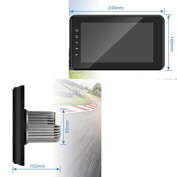 Πηγή Ήχου Marine - CARMEDIA CMMA 20 PRO 8″ MARINE SOURCE UNIT