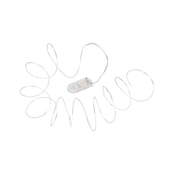 ZAR0544 . Χριστουγεννιάτικα mini LED 20x ψυχρό λευκό 1.9m Rebel