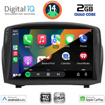 DIGITAL IQ BXC 3154B_CPAA (9inc) MULTIMEDIA TABLET for FORD FIESTA mod. 2008-2017