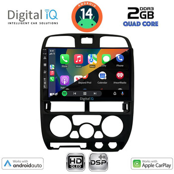 DIGITAL IQ BXC 3253BL_CPAA (9inc) MULTIMEDIA TABLET for ISUZU D-MAX mod. 2002-2008 (BLACK)