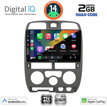 DIGITAL IQ BXC 3253GR_CPAA (9inc) MULTIMEDIA TABLET for ISUZU D-MAX mod. 2002-2008 (GREY)