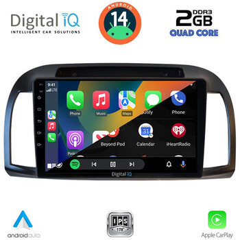 DIGITAL IQ RSB 1457BL_CPA (9inc) MULTIMEDIA TABLET for NISSAN MICRA K12 mod. 2002-2010 (BLACK)