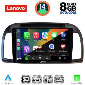 LENOVO SSW 10457BL_CPA (9inc) MULTIMEDIA TABLET for NISSAN MICRA K12 mod. 2002-2010 (BLACK)