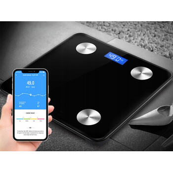 Verk Group Έξυπνη Ζυγαριά Μπάνιου με Bluetooth και Εφαρμογή OKOK 5907451361214