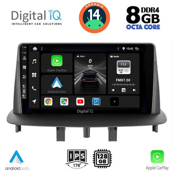 DIGITAL IQ BXF 7556_CPAA (9inc) MULTIMEDIA TABLET for RENAULT MEGANE 3 mod. 2009-2016