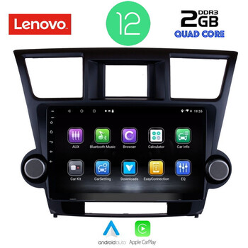 LENOVO LVB 4719_CPA (10inc) MULTIMEDIA TABLET OEM TOYOTA HIGHLANDER mod. 2008-2015