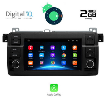 DIGITAL IQ IHB 052_CP (7'' DECK) MULTIMEDIA OEM BMW S.3 E46 mod. 1998-2005