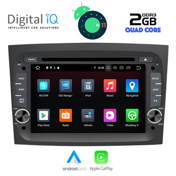 DIGITAL IQ MSR 438_CPA (7" DVD) MULTIMEDIA OEM FIAT DOBLO mod. 2015>