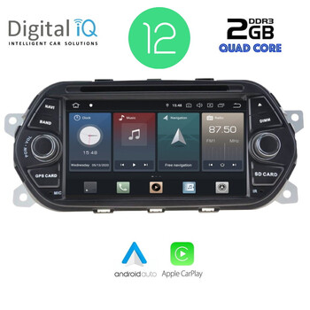 DIGITAL IQ X455_CPA (7'' DVD) MULTIMEDIA OEM FIAT TIPO mod. 2015-2019