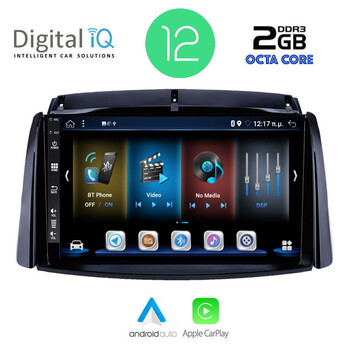 DIGITAL IQ BXD 5551_CPA (9inc) MULTIMEDIA TABLET OEM RENAULT KOLEOS mod. 2006-2016