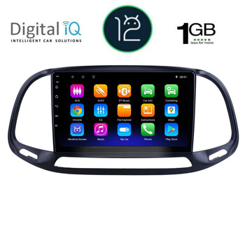 DIGITAL IQ RTA 1138_GPS (9inc) MULTEMDIA MULTIMEDIA TABLET OEM FIAT DOBLO – OPEL COMBO mod. 2015-2018
